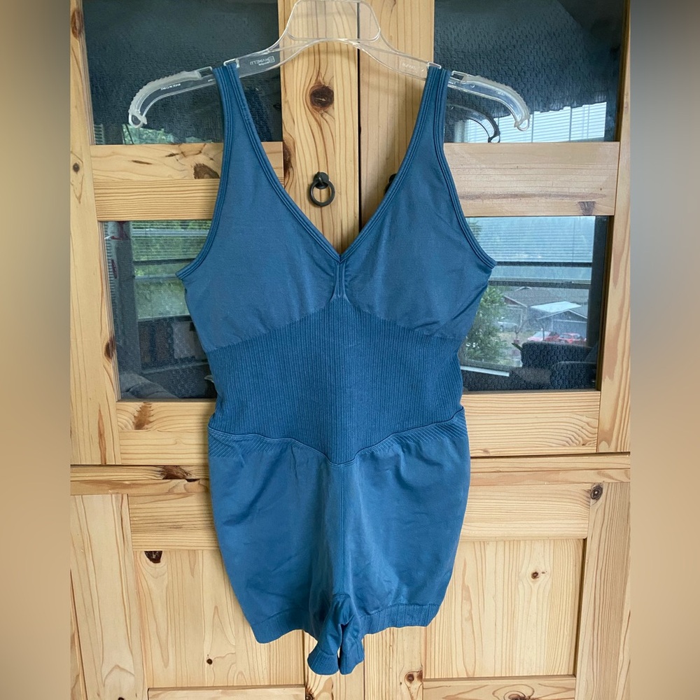 JoyLab Blue Activewear Romper